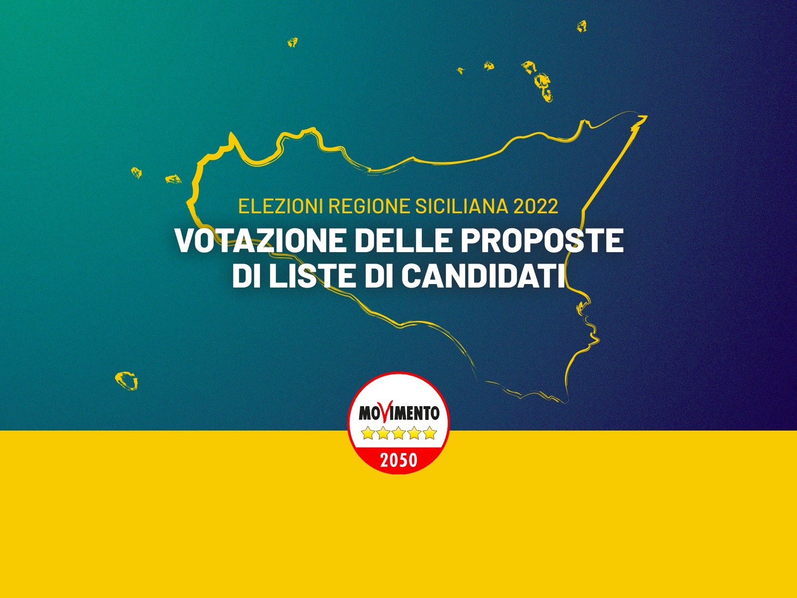 Regione Siciliana Votazione proposta di liste di candidati