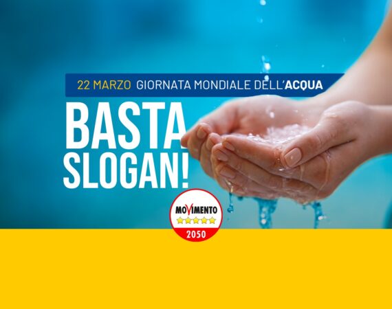 Basta slogan, passiamo ai fatti: l’acqua è vita