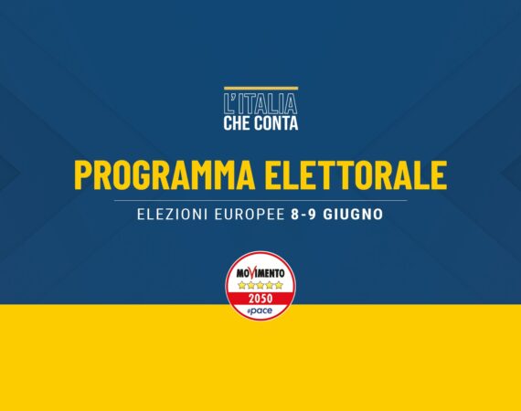 Programma elettorale Elezioni Europee 2024