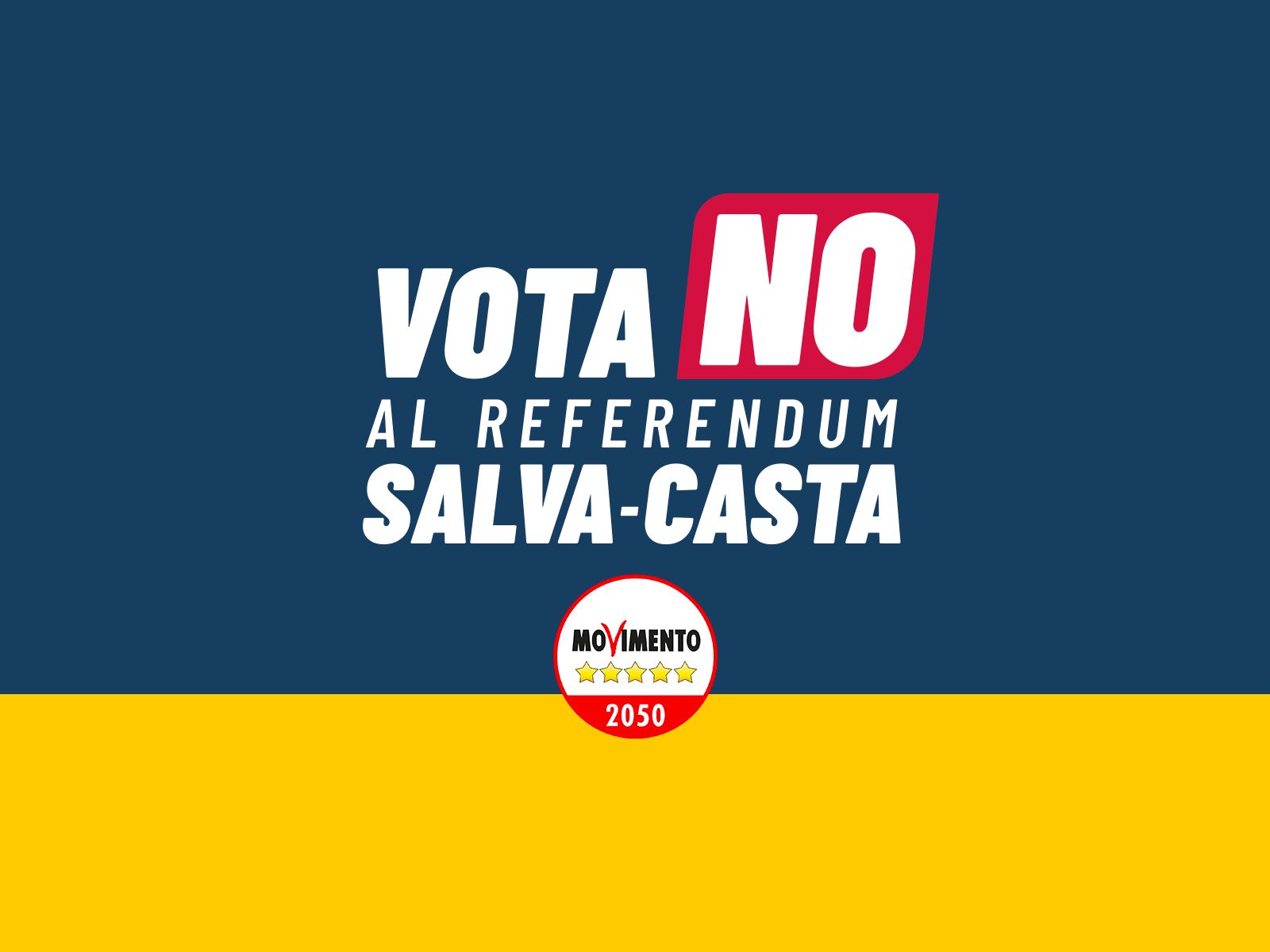 Vota no al referendum salva casta Vota no al referendum salva casta