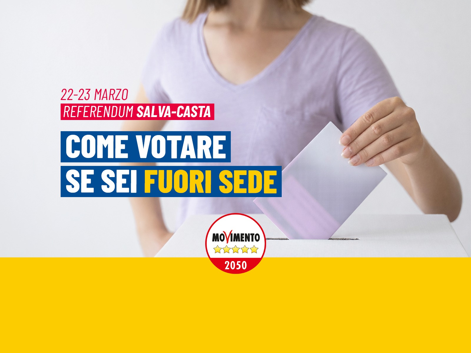 come votare
