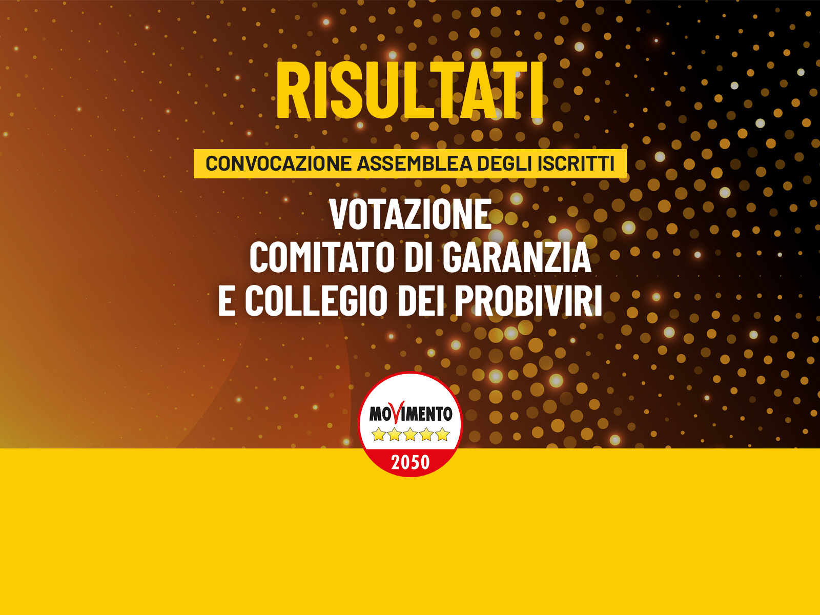 RISULTATI vicepresidenti