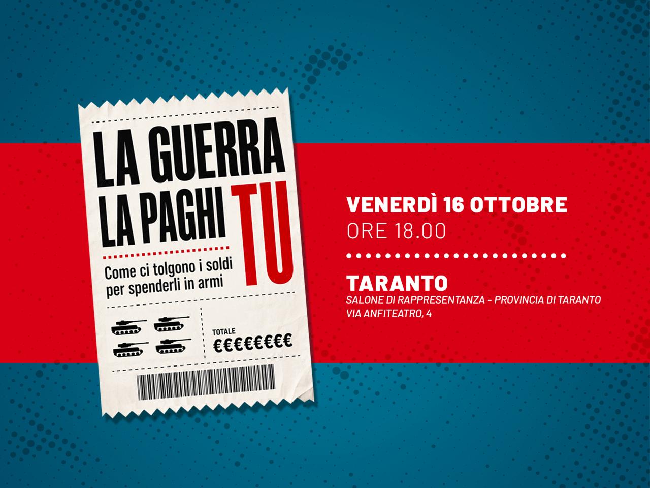 la guerra la paghi